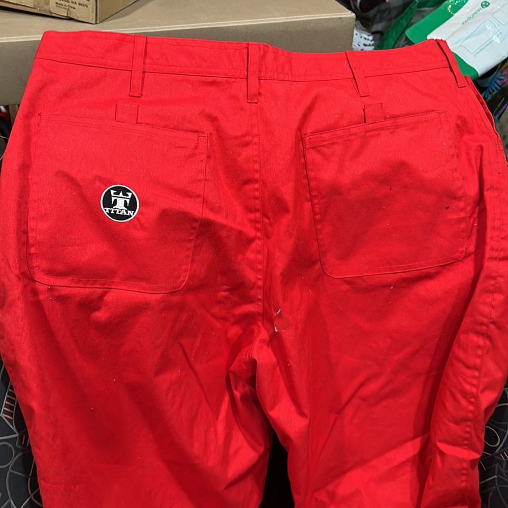 Red Snowboard jean-pants